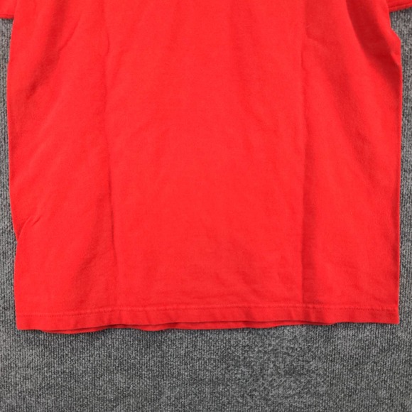 Fruit of the Loom Mens USPS Postal Service Polo Shirt Red Size L Vintage Y2K - Picture 11 of 12